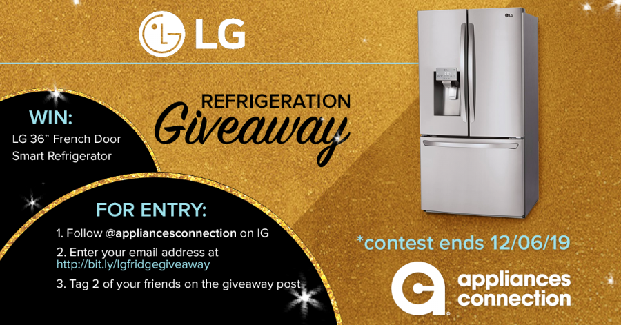 Win A Lg Smart French Door Refrigerator A 2 000 Value At