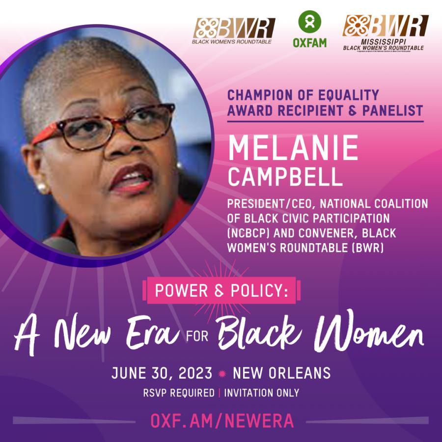 BLACK WOMEN'S ROUNDTABLE & OXFAM CONVENE NATIONAL BLACK WOMEN LEADERS ...