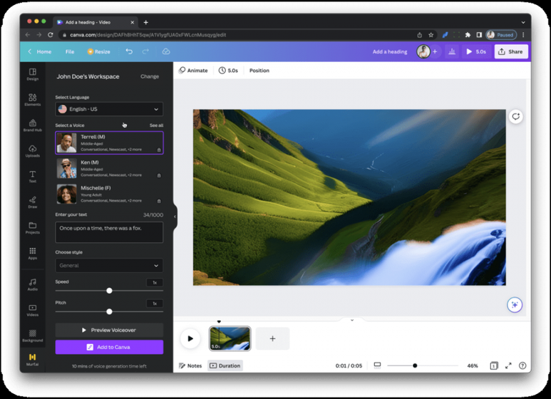 Murf AI Launches App on Canva to Bring Realistic Voice Overs to Canva