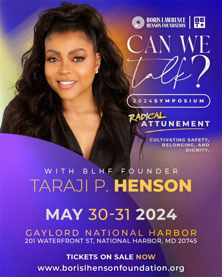Boris L. Henson Foundation and Taraji P. Henson Return LIVE with the