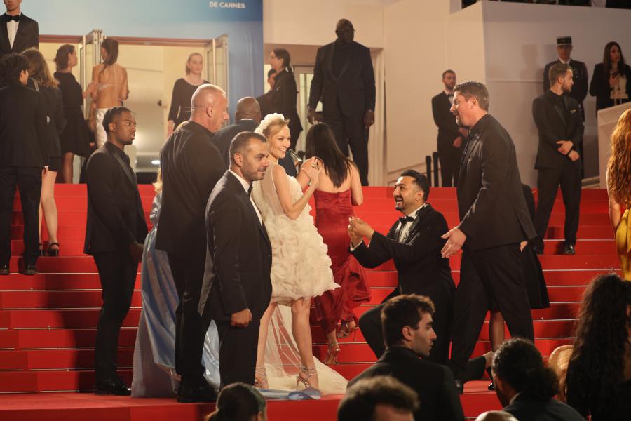 Actress and Model Stefaniya Makarova Stuns Cannes Film Festival with a