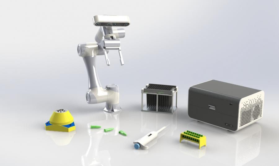 Anitoa launches computervision guided collaborative robot for qPCR