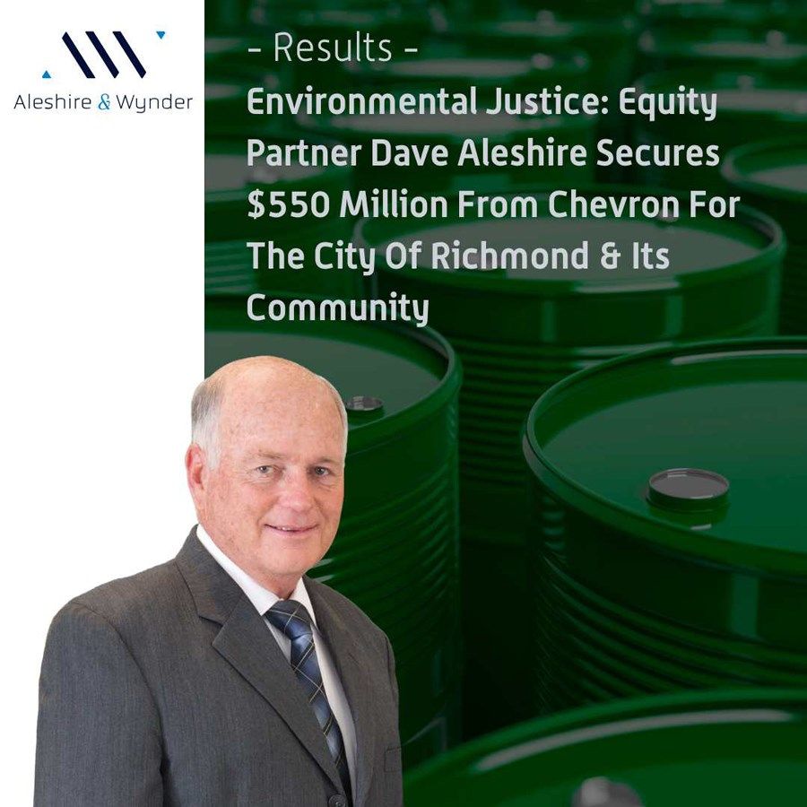 Aleshire & Wynder's Equity Partner Dave Aleshire Secures 550M for the