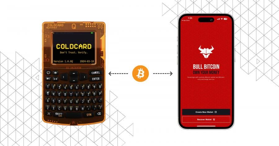 BullBitcoin Integrates COLDCARD for Seamless Bitcoin Self-Custody from Cold Storage