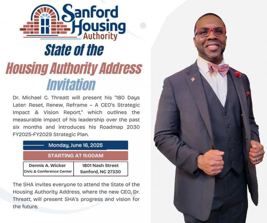 Dr. Michael C. Threatt Unveils Roadmap 2030 and Addresses HUD Troubled Status at 2025 State of the Housing Authority