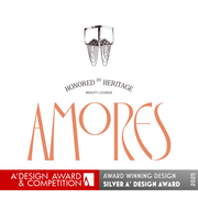 Amores by A4DH Branding Services Wins Silver in A' Graphics Industry Awards