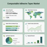 Compostable Adhesive Tapes Market to Reach USD 2.67 Bn by 2035, Driven by Biodegradable Packaging Innovation