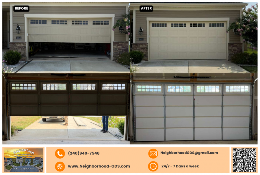 Neighborhood Garage Door of Rockville Expands Same Day Garage Door Repair and Installations Across Montgomery County