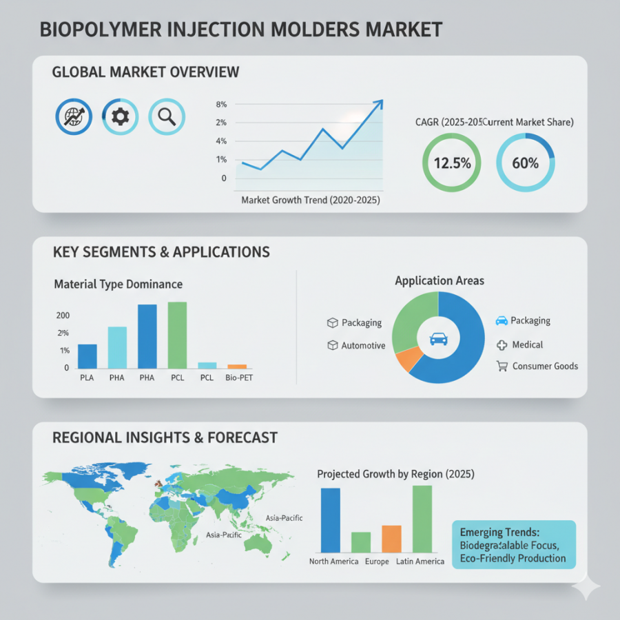 Biopolymer Injection Molders Market to Grow USD 4.5 B by 2035 – APAC, Europe, USA & Saudi Arabia Lead Demand