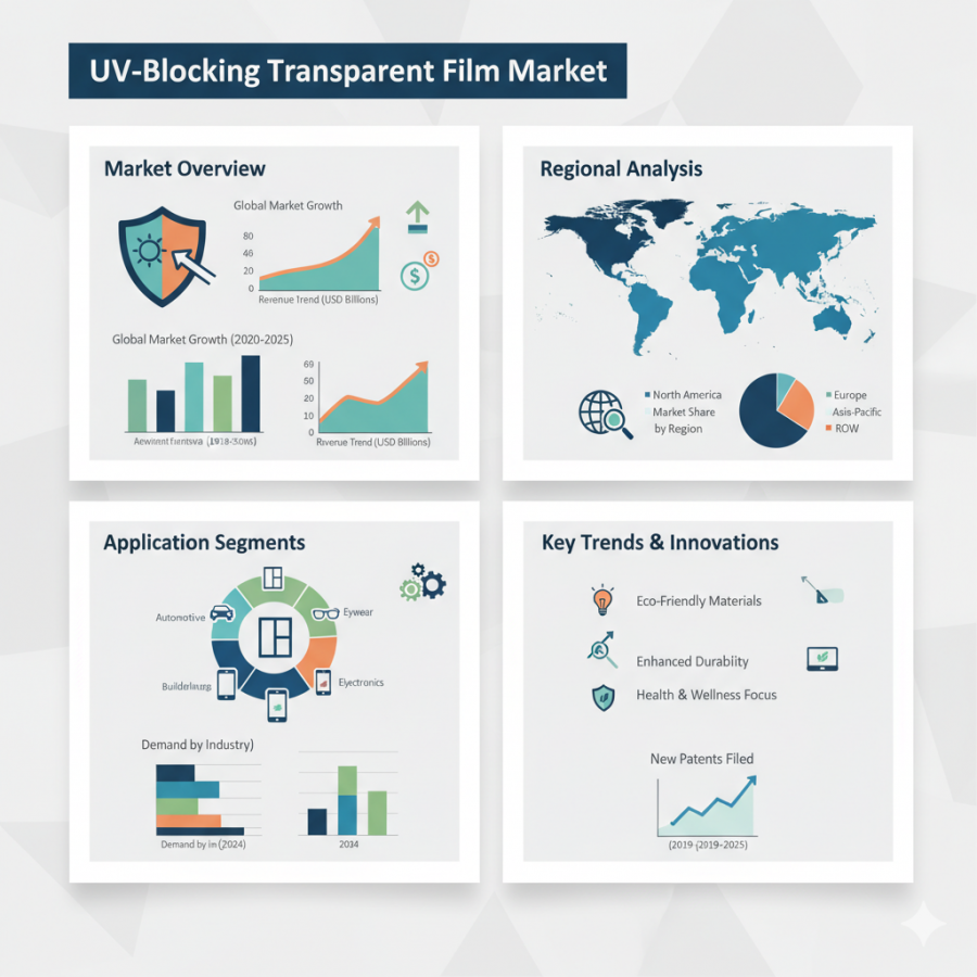 UV-Blocking Transparent Film Market to Reach USD 3.2 B by 2035 – Strong Growth in APAC, Europe, USA & Saudi Arabia