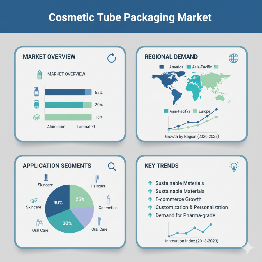 Cosmetic Tube Packaging Market Sees Robust 4.7% CAGR – APAC Emerges as Hub, Europe, USA & Saudi Arabia Strengthen Uptake