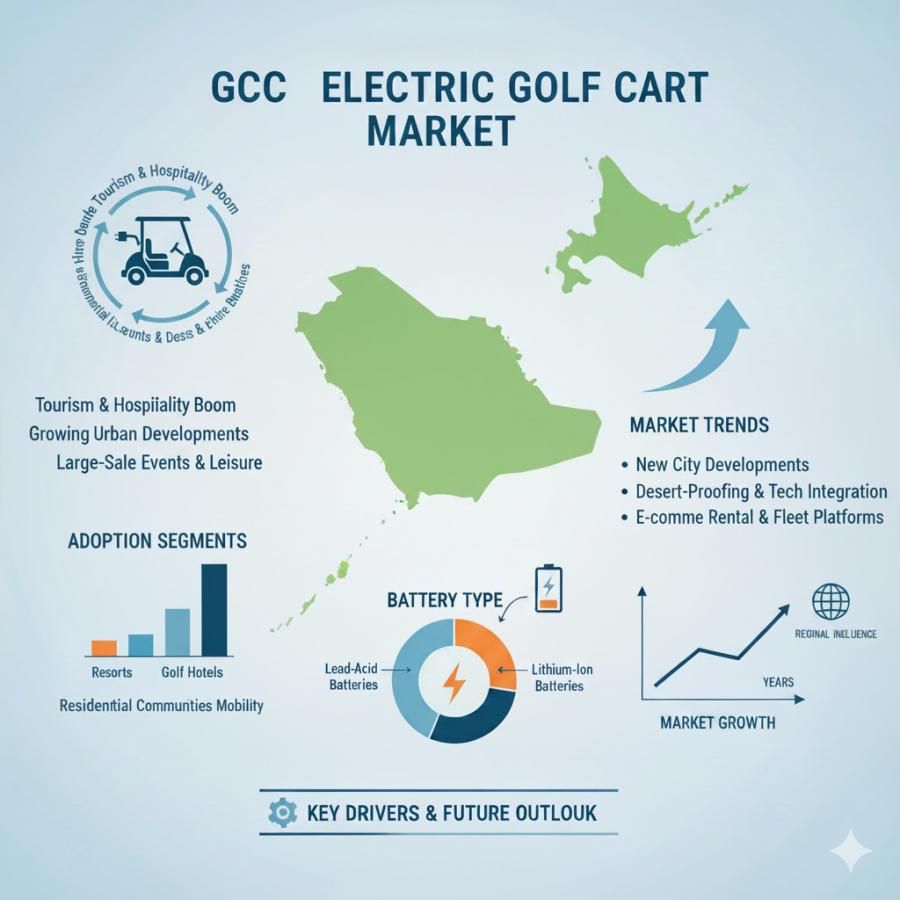 From fairway to fleet: GCC Electric Golf Cart market drives to USD 71.4 Million by 2035