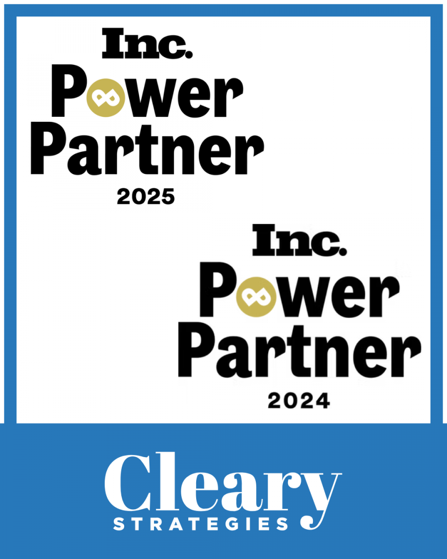 Inc. Names Cleary Strategies a 2025 Power Partner Award Winner