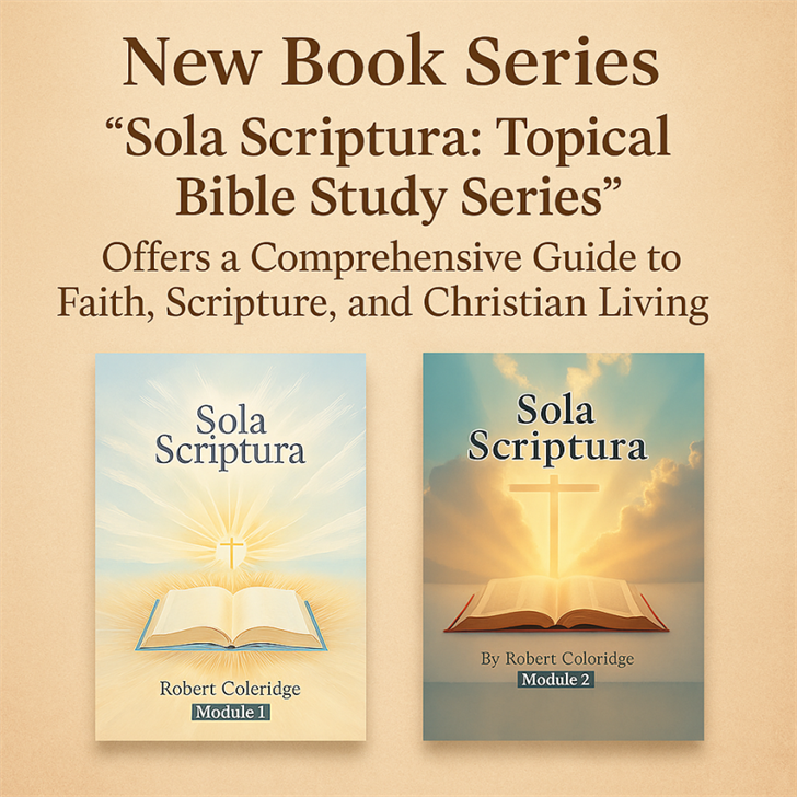 New Book Series Sola Scriptura: Topical Bible Study Series Offer a Comprehensive Guide to Scripture and Christian Living