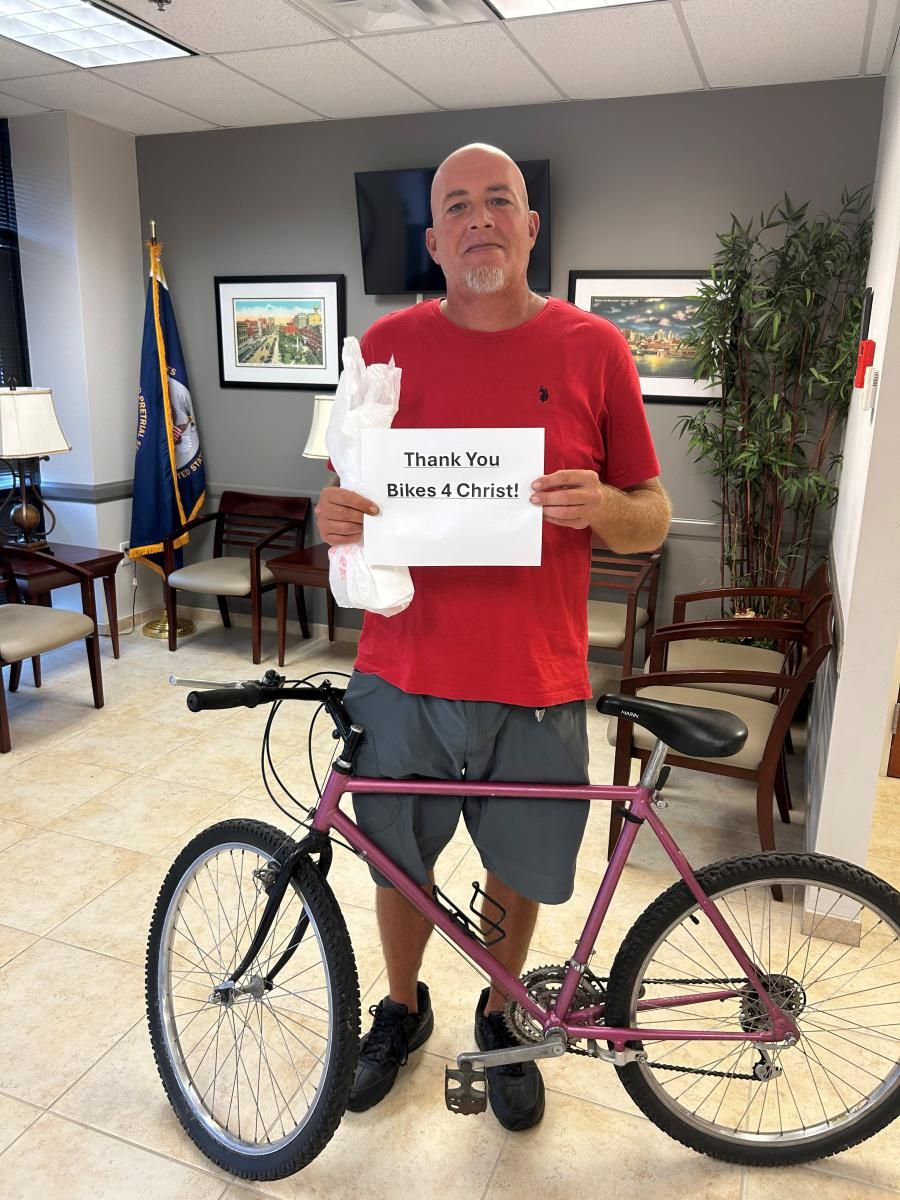 Bikes For Christ Christmas Press Release - 3000 Bike Milestone