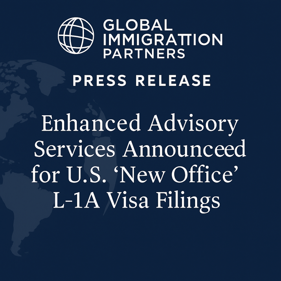 Global Immigration Partners PLLC Highlights How the L-1 Visa Supports U.S. Business Expansion and Global Talent Mobility