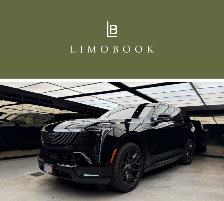 Limobook Adds the All-Electric Cadillac Escalade IQL to Its Vancouver Limo Fleet, Airport Limo and Car Service Vancouver