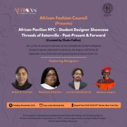 Chuks Collins Leads African Pavilion NYC Activation with Student Designer Showcase and SS'26 Eden Re-Imagined Collection