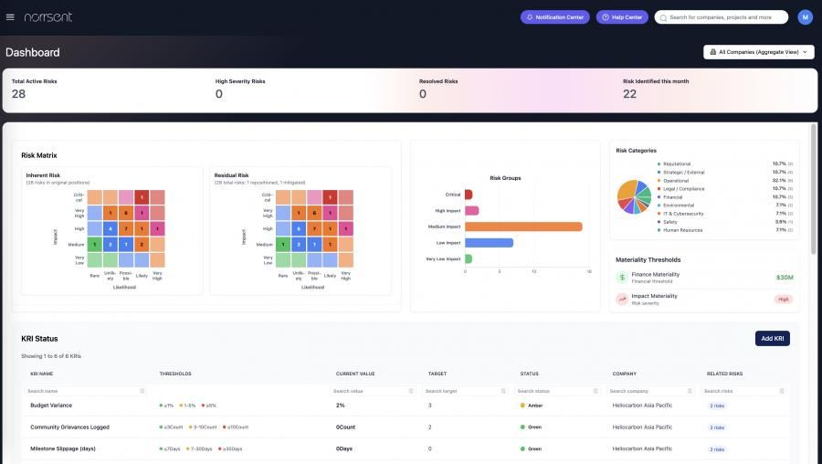 Norrsent Unveils AI-Native Enterprise Risk Management Platform and Climate Partner Program to Accelerate Decarbonization