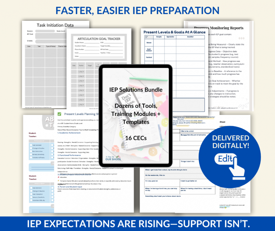 Don't IEP Alone Academy Responds to Teacher Feedback with Expanded IEP Training and New IEP Progress Monitoring Course