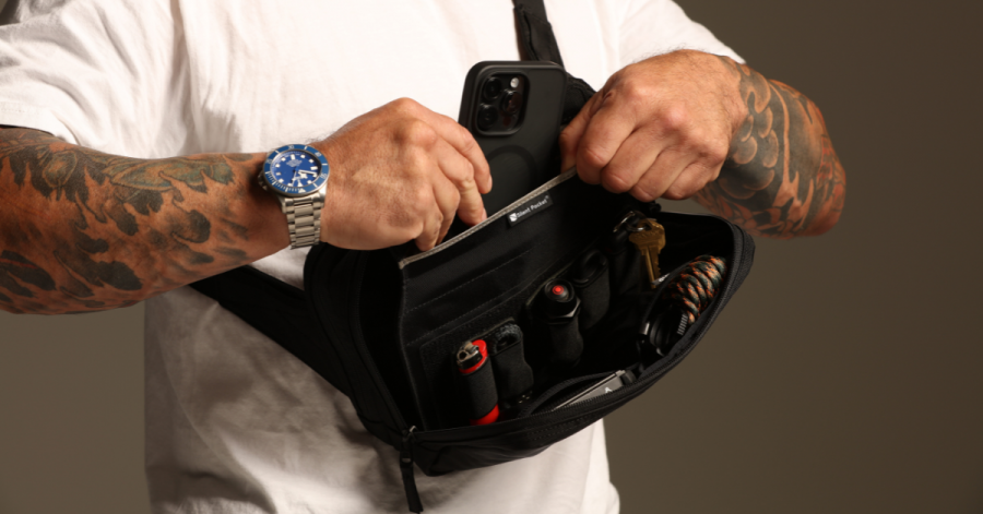 SLNT® Unveils the First Concealed Carry Signal Blocking Faraday Sling, Physical and Digital Protection