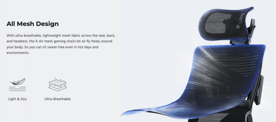 AndaSeat Opens 2025 Black Friday Season Featuring the X-Air Mesh Series, Advancing Breathable Ergonomics for Workspaces