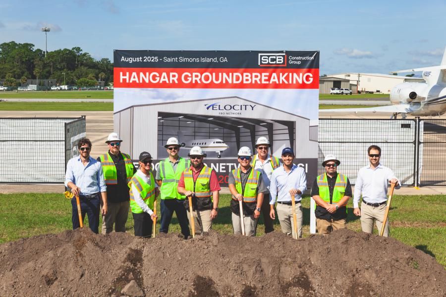 SCB Construction Group Breaks Ground on Advanced Aircraft Hangar at St. Simons Island Airport
