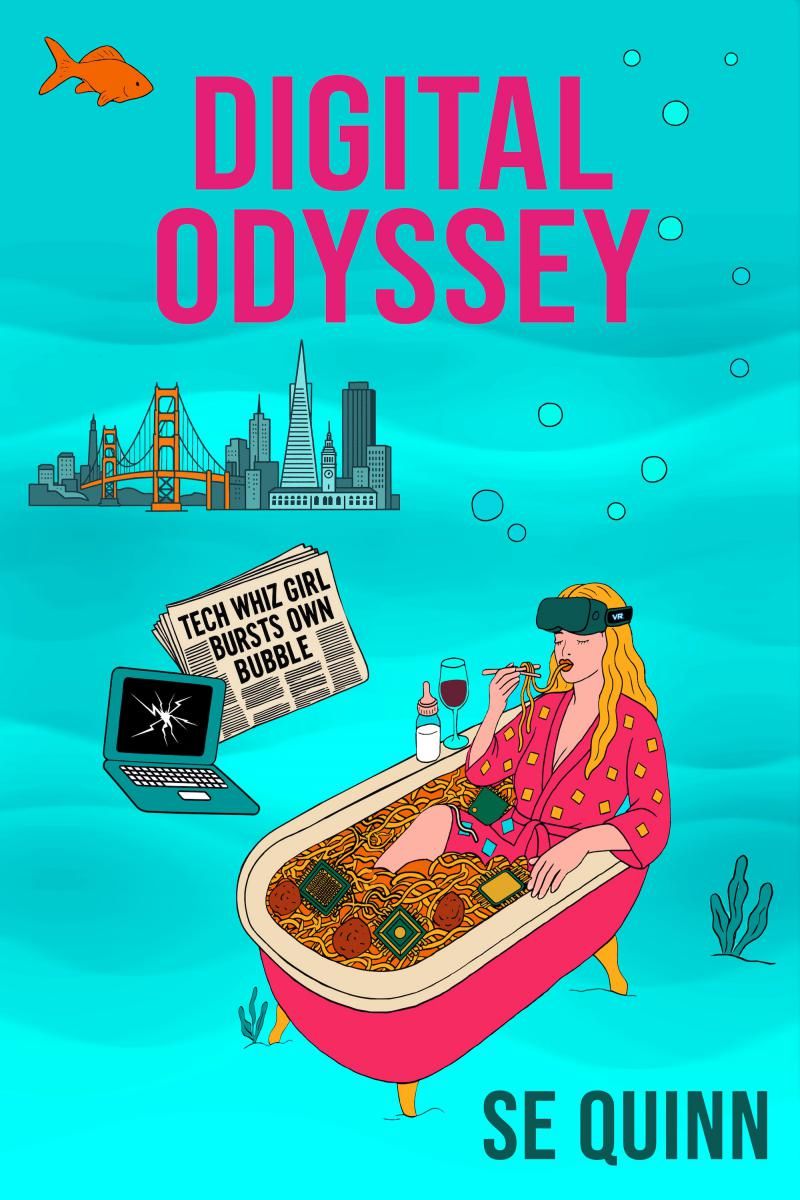 Author SE Quinn Brings Groundbreaking Tech Memoir Digital Odyssey to Book Passage San Francisco