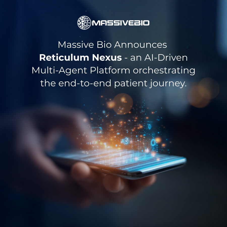 Massive Bio Announces Reticulum Nexus - an AI-Driven Multi Agent Platform orchestrating the end-to-end patient journey