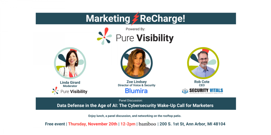 Pure Visibility Energizes Ann Arbor's Marketing Community with Monthly Marketing ReCharge! Series