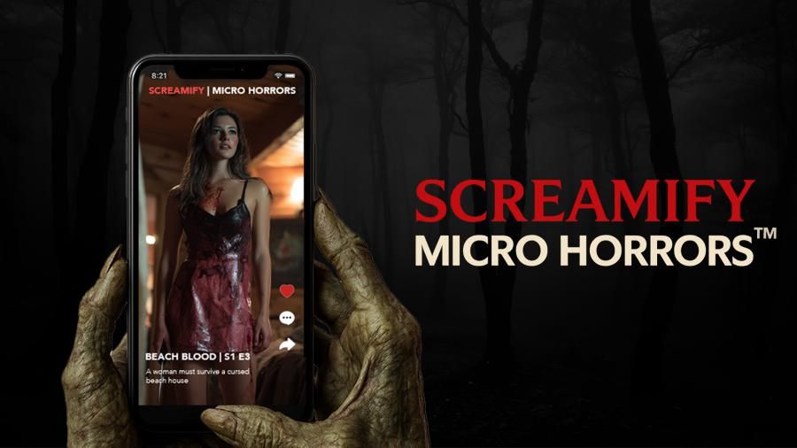 SCREAMIFY BECOMES FIRST STREAMER TO LAUNCH DEDICATED MICRO HORRORS™ VERTICAL