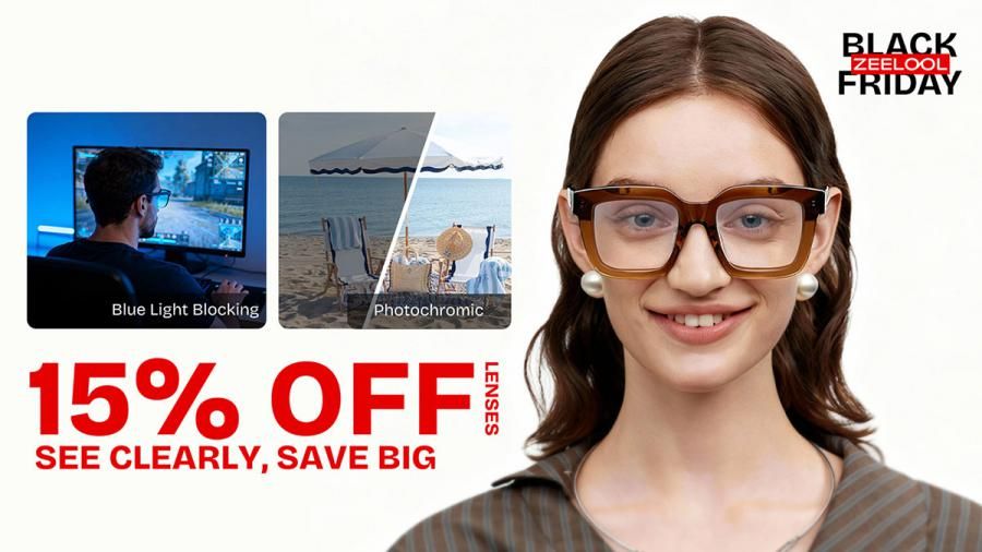 ZEELOOL Launches 2025 Pre-Black Friday Frames & Lenses Deals