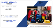 Sports Apparel Market to Observe Highest Growth of USD 410.8 billion with Growing CAGR of 6% by 2032