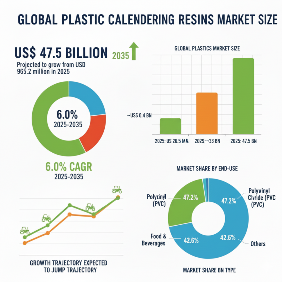 Global and European Plastic Calendering Resins Market Outlook 2025–2035