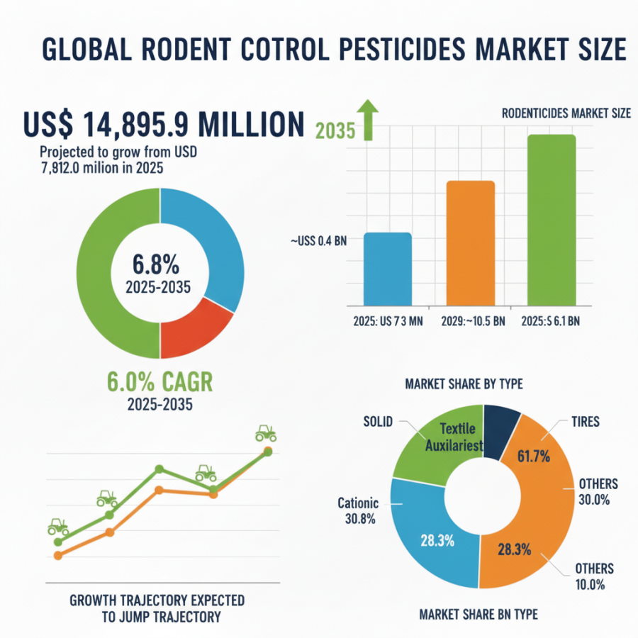 Global and European Rodent Control Pesticides Market Outlook 2025–2035