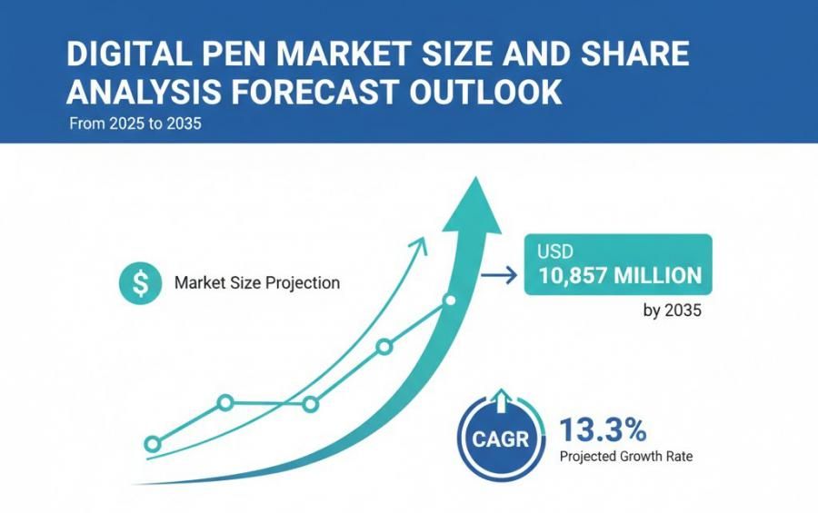 Global and European Digital Pen Market Share Analysis Outlook 2025–2035