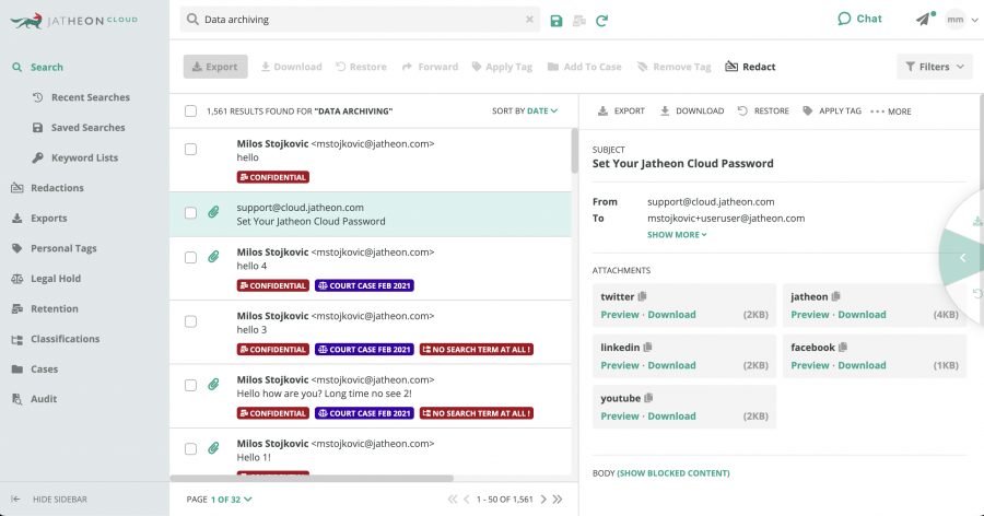 Jatheon Adds SharePoint Capture and Archiving to Cloud Platform