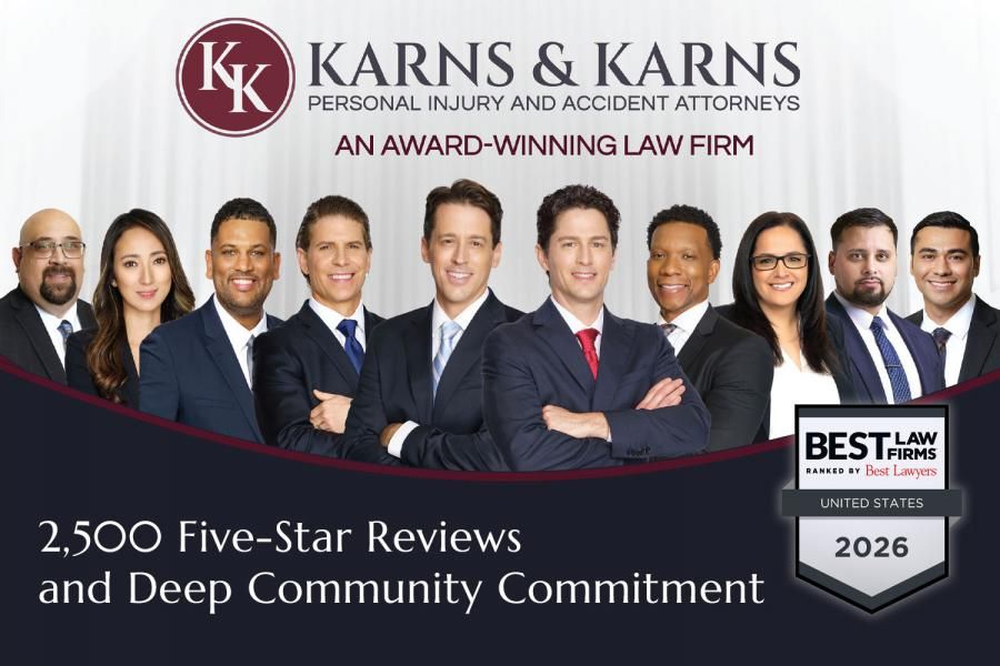 Karns & Karns Personal Injury and Accident Attorneys Issues Guide for California Drivers Following Heavy Rainstorms