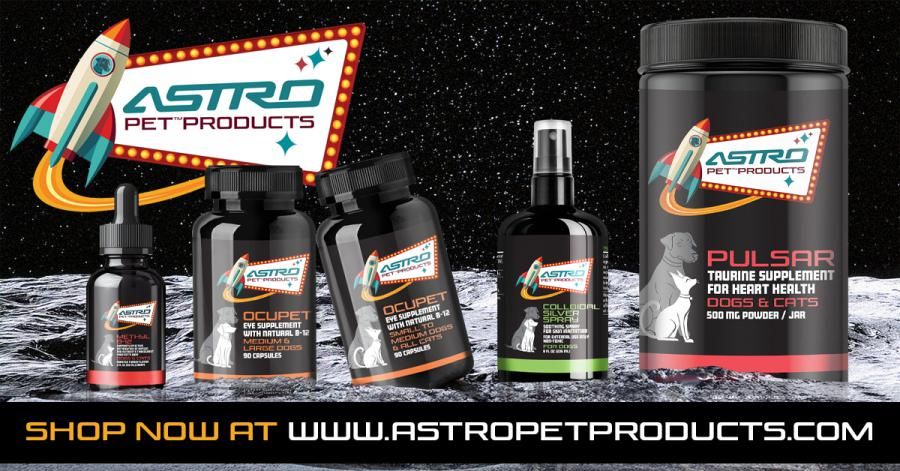 AstroPet Products Launches New Line of Human-Grade, USA-Made Pet Supplements