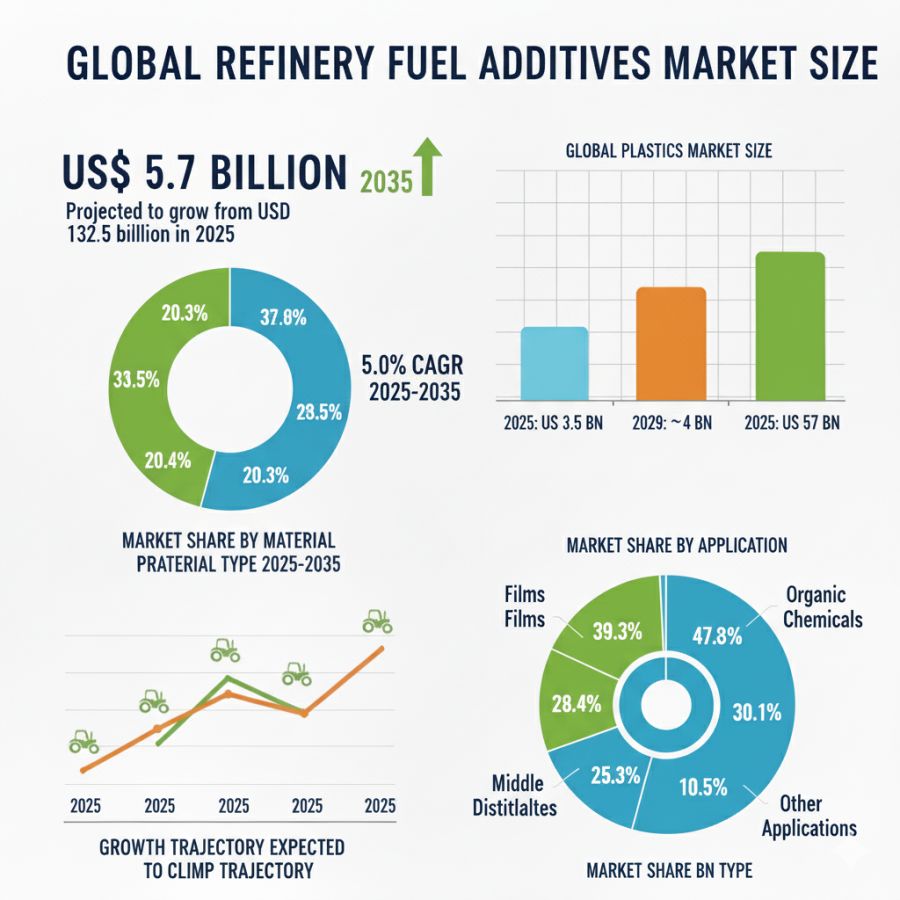 Global and European Refinery Fuel Additives Market Outlook 2025–2035
