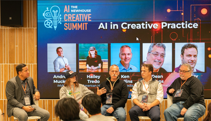 Rochester AI Expert Ken Collins Helps Syracuse University's AI Creative Summit as Presenter, Mentor, Panelist and Judge