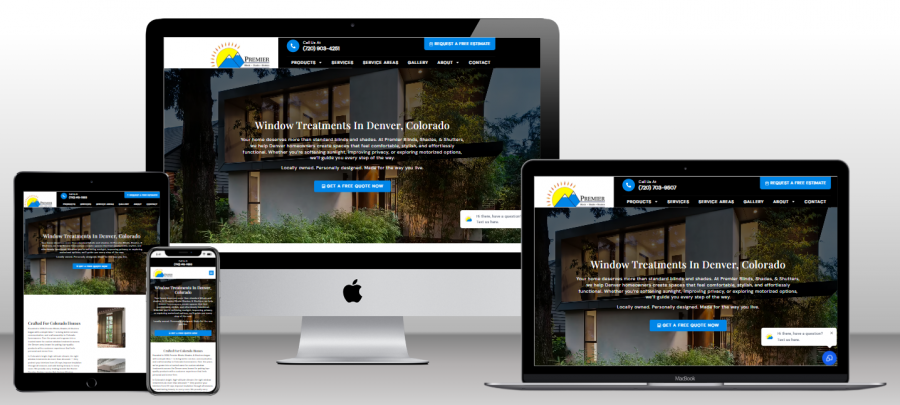 Premier Blinds, Shades, & Shutters Launches New Website for Colorado Homeowners
