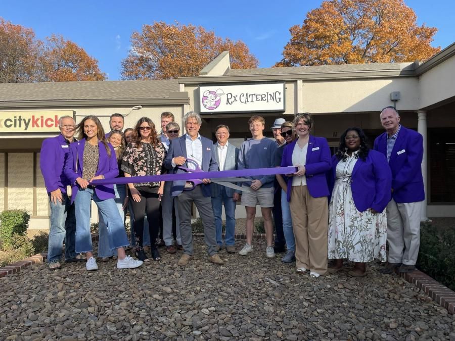 Rx Catering NWA Celebrates Grand Opening with Fayetteville Chamber of Commerce Ribbon Cutting Ceremony