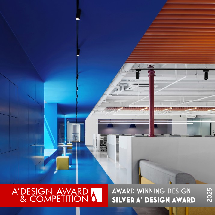 Wuhan Qiwu Technology Office by Yang Ding Wins Silver in A' Interior Design Awards
