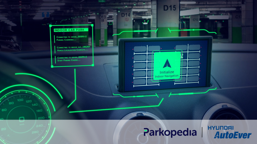 Parkopedia and Hyundai AutoEver Showcase Europe's First In-Car Indoor Navigation