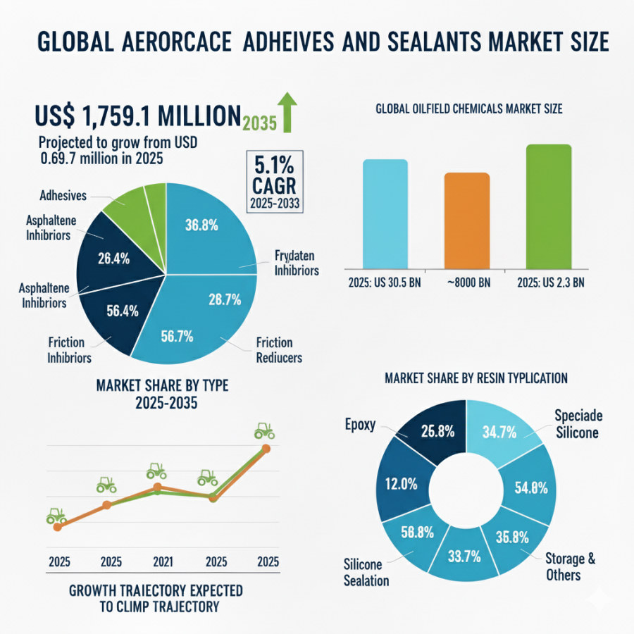 Global and European Aerospace Adhesives and Sealants Market Outlook 2025–2035