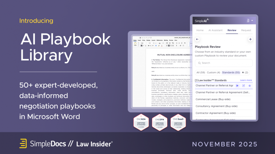 SimpleDocs Launches AI Playbook Library
