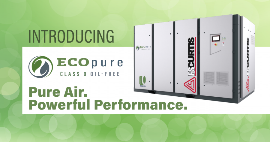 FS-Curtis Launches ECO-Pure Oil-Free Rotary Screw Air Compressors
