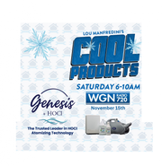 Genesis+HOCL Featured on Lou Manfredini's 'Cool Products' Show on Chicago's WGN Radio 720