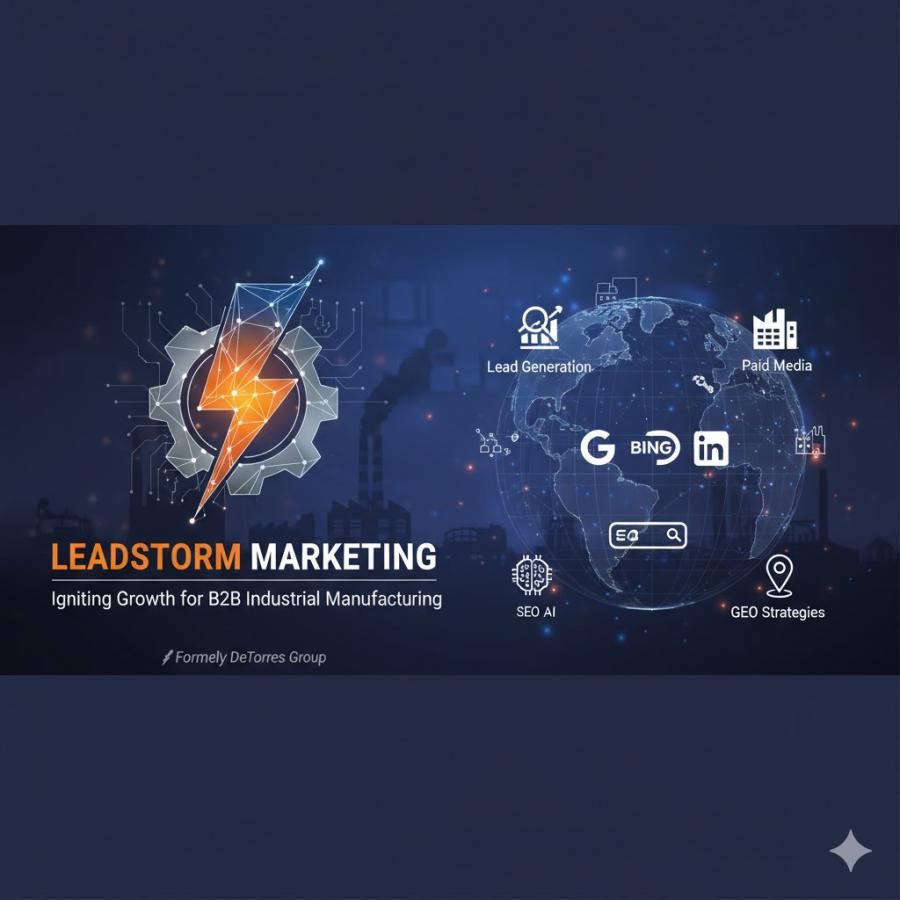 Leadstorm Marketing Launches to Revolutionize B2B Industrial Manufacturing Lead Generation